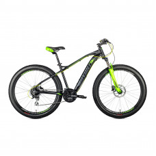Велосипед 27,5" Avanti Boost 650B+ 17" черно-зеленый с серым