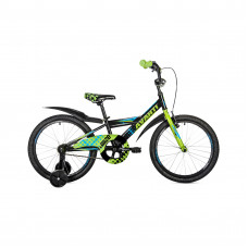 Велосипед 18" Avanti Lion (coaster) черно-зеленый