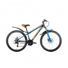 Велосипед 26" Avanti Premier 13" черно-оранжевый с синим 