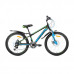 Велосипед 24" Avanti Rider Disk 11" черно-синий с зеленым