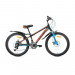 Велосипед 24" Avanti Rider Disk 11" черно-оранжевый с синим