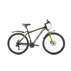 Велосипед 26" Avanti Smart 15" черно-серый с зеленым