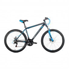 Велосипед 27,5" Avanti Smart 650B 17" черно-серый с синим