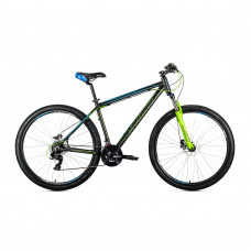 Велосипед 27,5" Avanti Skyline 650B 17" черно-синий с зеленым