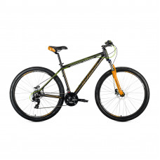 Велосипед 27,5" Avanti Skyline 650B 17" черно-зеленый с оранжевым