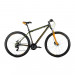 Велосипед 27,5" Avanti Skyline 650B 21" черно-зеленый с оранжевым