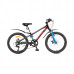 Велосипед 20" Avanti Turbo Disk 10" черно-красный с синим