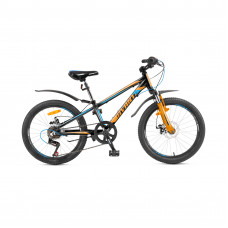 Велосипед 20" Avanti Turbo Disk 10" темно-синий с оранжевым