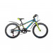 Велосипед 20" Avanti Turbo 10" черно-синий с зеленым
