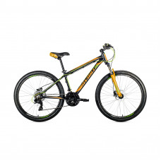 Велосипед 26" Avanti Vector 13" черно-зеленый с оранжевым