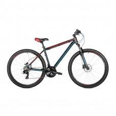 Велосипед 27,5" Avanti Vector 650B 21" черно-синий с красным