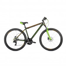 Велосипед 27,5" Avanti Vector 650B 19" черно-оранжевый с зеленым 
