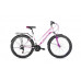 Велосипед 26" Intenzo Costa SUS V-Brake 16" бело-розовый