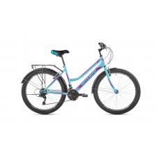 Велосипед 26" Intenzo Costa V-Brake 16" черно-фиолетовый