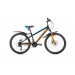 Велосипед 24" Intenzo Dakar Disk 11" черно-синий с оранжевым