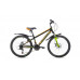 Велосипед 24" Intenzo Dakar Disk 11" черно-оранжевый с зеленым