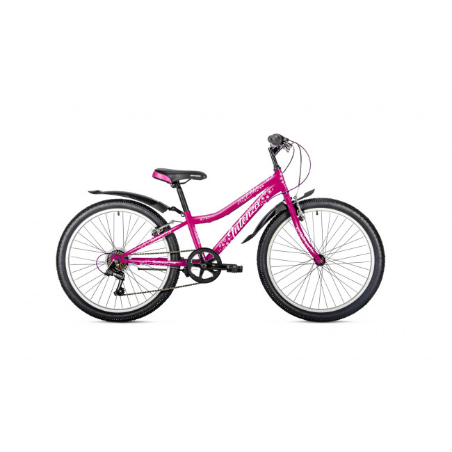 Велосипед 24" Intenzo Elite V-brake 13" розовый