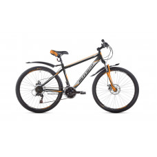 Велосипед 26" Intenzo Forsage 13" черно-оранжевый