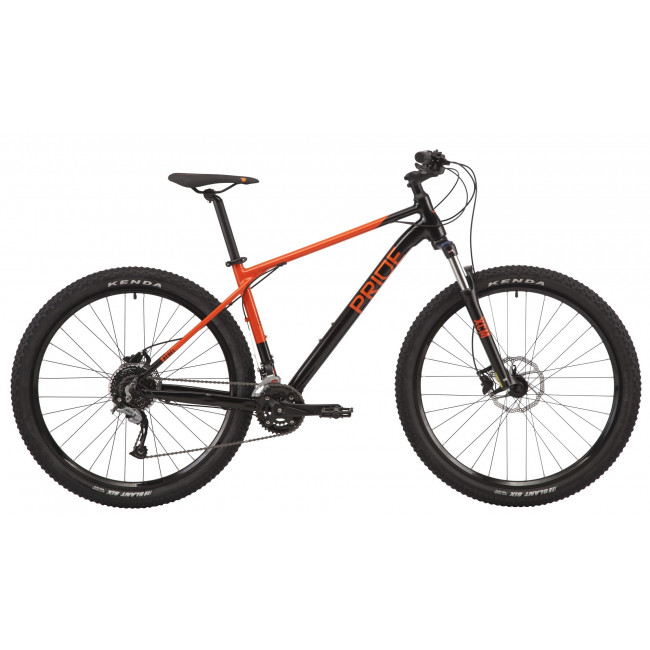 Велосипед 29" Pride REBEL 9.1 рама - XL 2020 BLK/ORANGE