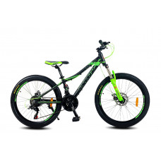 Велосипед 24'' Sparto Lucki 12 черно-зеленый