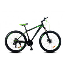 Велосипед 27,5 Sparto Sirius 17" черно-зеленый
