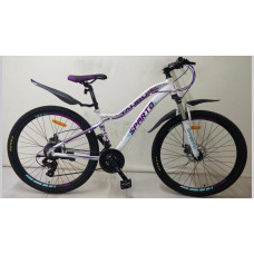 Велосипед 27,5 Sparto Taurus 15" фиолетово-бирюзово-розовый