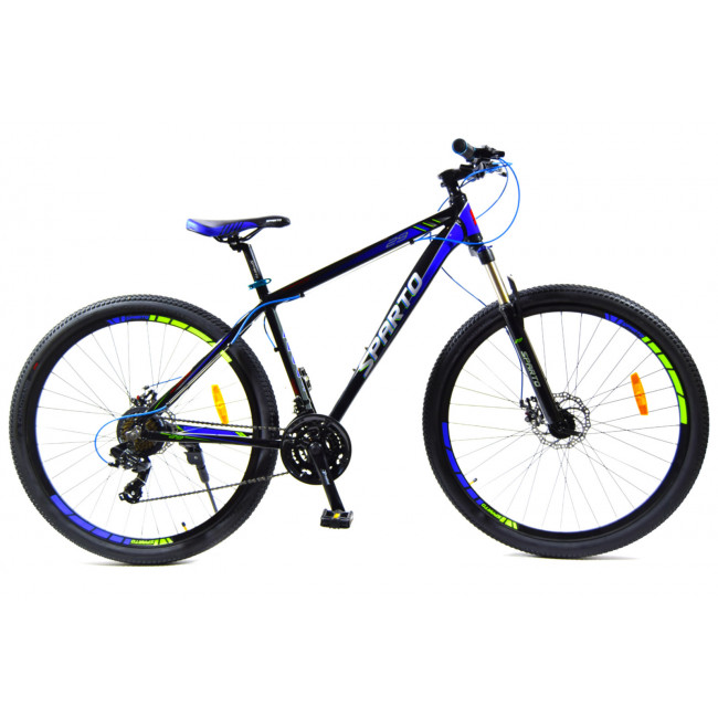 Велосипед 29'' Sparto Argos 21" черно-сине-зеленый
