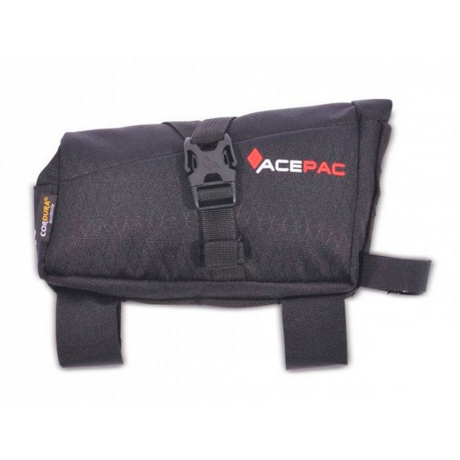 Сумка на раму Acepac ROLL FUEL BAG M, серая