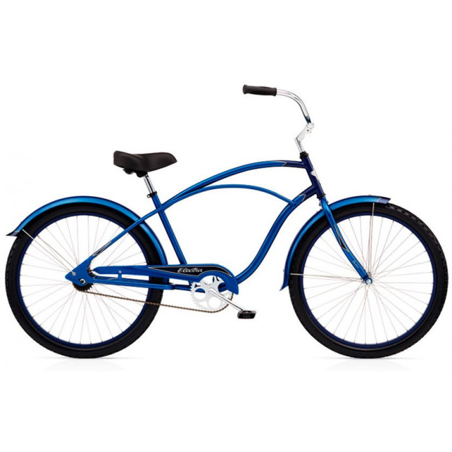 Велосипед 26" Electra Cruiser Custom 1 Men's blue/dark blue