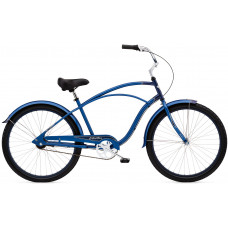 Велосипед 26" Electra Cruiser Custom 3i Men's blue/dark blue