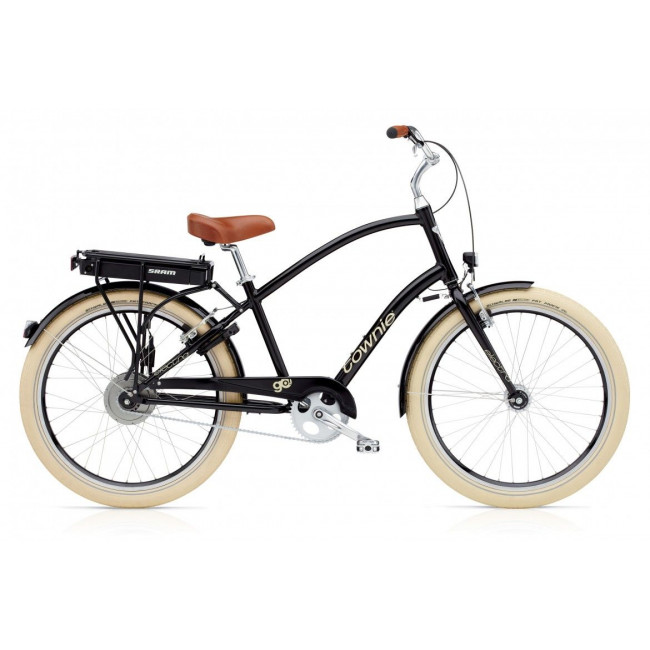 Велосипед 26" Electra Townie Balloon GO! электро привод Men's Ebony