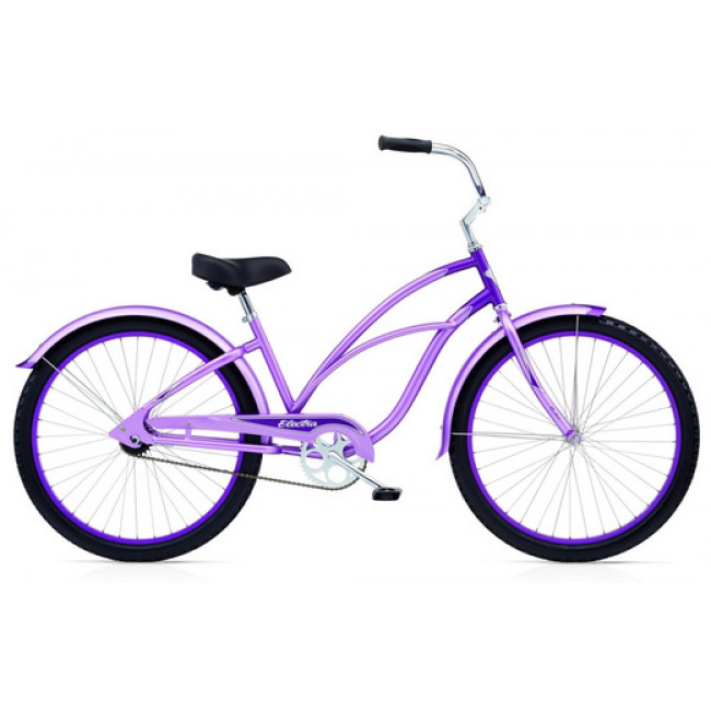 Велосипед 26" Electra Cruiser Custom 3i Ladies' Lavender/Purple