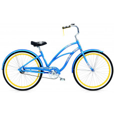 Велосипед 26" Electra Hawaii Custom 3i (Alloy) Ladies' Blue metallic