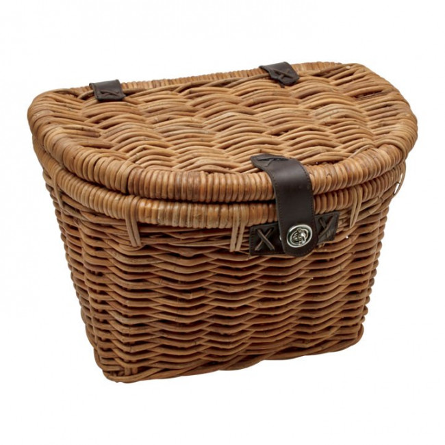 Корзина Electra Rattan woven w/lid NAT