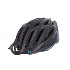 Шлем Green Cycle New Rock размер 54-58см черно-голубой матовый