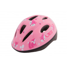 Шлем детский Green Cycle Foxy размер 48-52см розовый/малиновый/белый лак