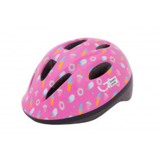 Шлем детский Green Cycle Sweet размер 50-54см малиновый/розовый лак