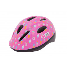Шлем детский Green Cycle Sweet размер 48-52см малиновый/розовый лак