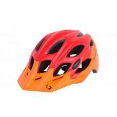 Шлем Green Cycle Enduro размер 58-61см оранжево-красный матовый