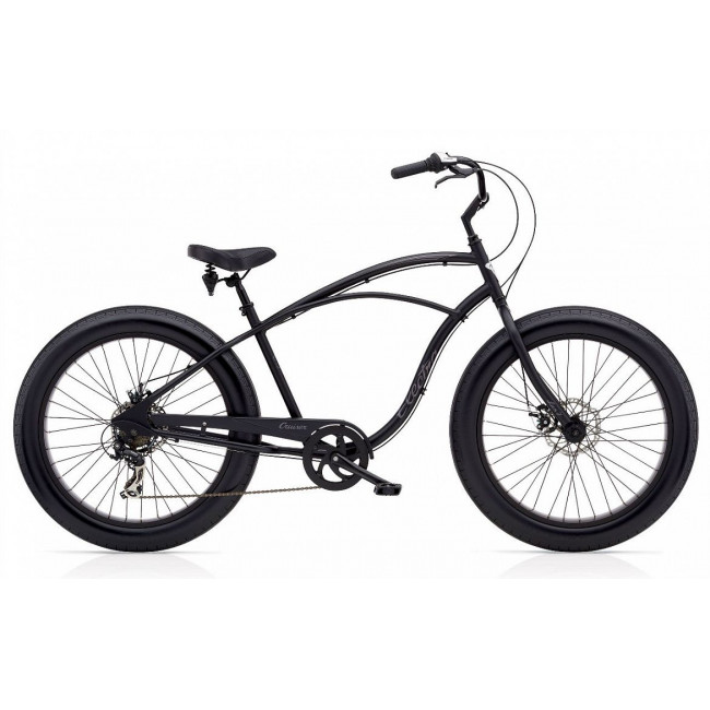 Велосипед 26" Electra Cruiser Lux Fat Tire 7D Men's Matte Black