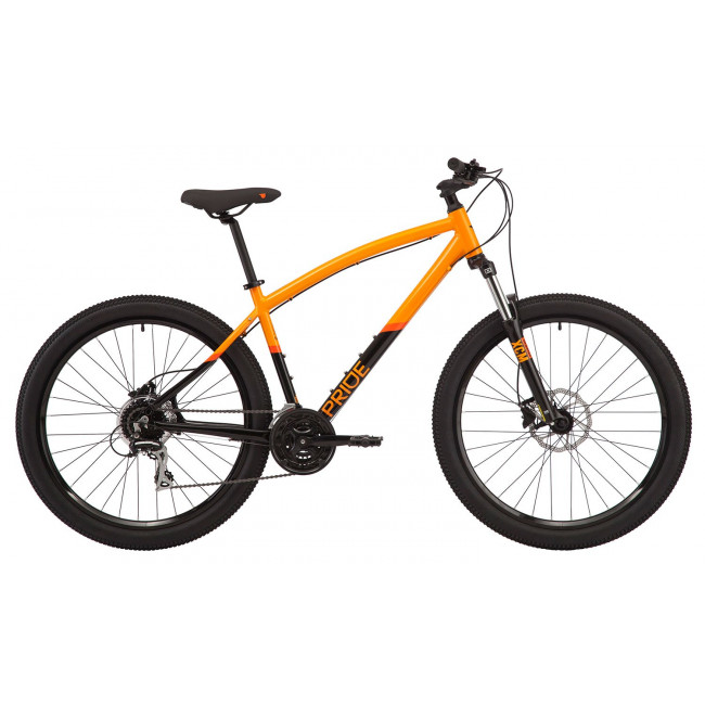 Велосипед 27,5" Pride RAGGEY рама - L 2020 ORANGE/BLK