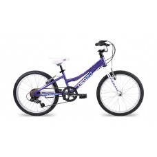 Велосипед 20" Apollo NEO girls Geared gloss Purple/gloss White/gloss Blue