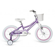 Велосипед 16" Radius Petal AL Gloss White/Gloss Lavender/Gloss Purple