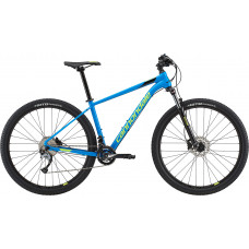 Велосипед 29" Cannondale TRAIL 6 рама - XL 2018 SPB синий с салатовым