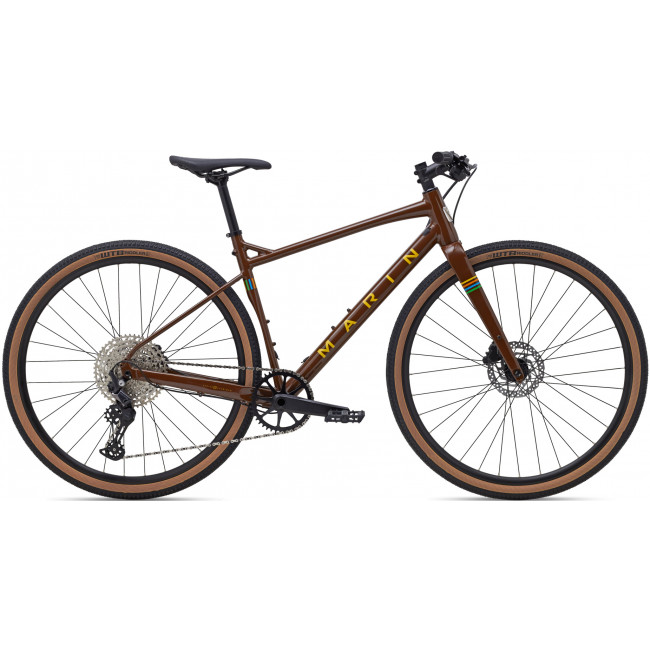 Велосипед 28" Marin DSX 2 рама - L 2022 Brown/Yellow