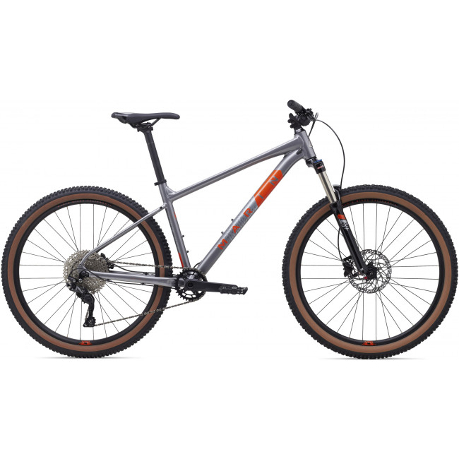 Велосипед 29" Marin BOBCAT TRAIL 5 рама - XL 2021 Gloss Charcoal/Silver/Roarange