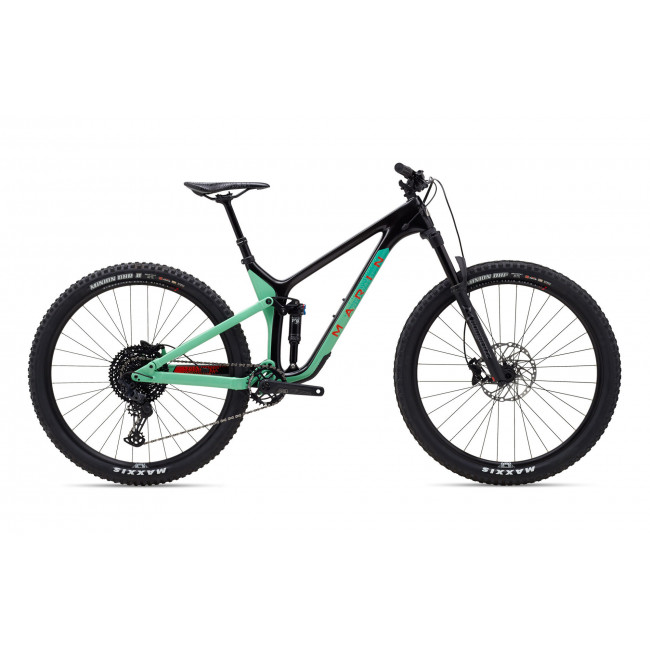 Велосипед 29" Marin Rift Zone Carbon 1 рама - L 2020 Gloss Carbon/Teal/Red