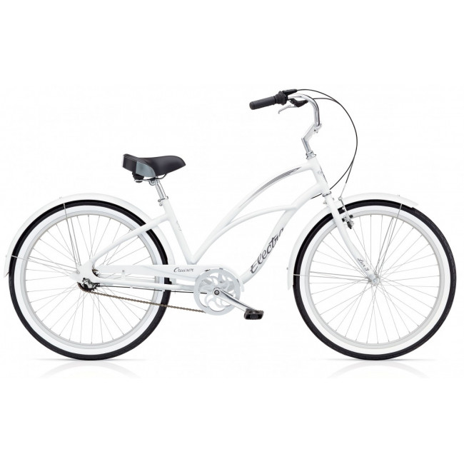 Велосипед 26" Electra Cruiser Lux 3i Ladies White