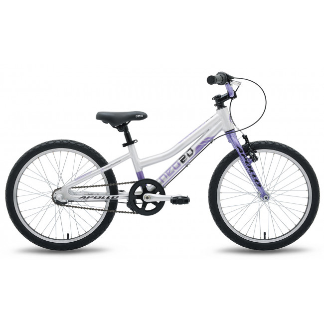 Велосипед 20" Apollo NEO 3i girls фиолетовый/черный