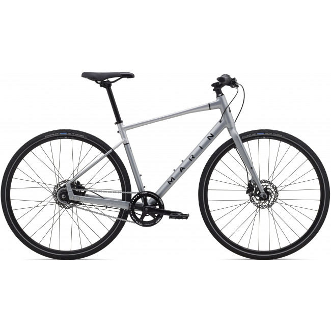 Велосипед 28" Marin PRESIDIO 2 рама - L 2022 Satin Charcoal/Silver/Gloss Black